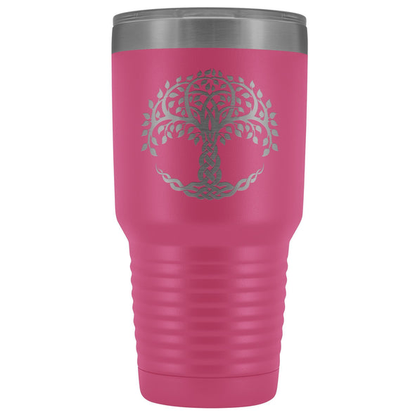 Celtic Tree of life Etched Tumbler 30ozTumblersPink