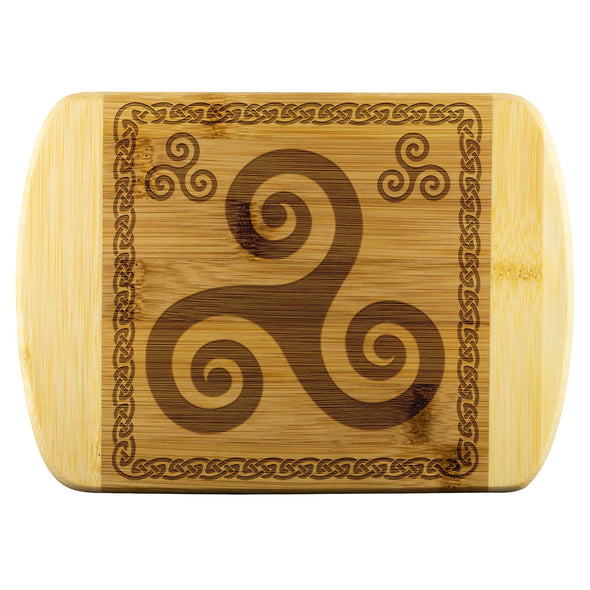 Celtic Triskele Wood Cutting BoardWood Cutting BoardsSmall - 8"x5.75"