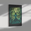 Cernunnos Celtic Mythology Canvas Wall Art Pagan Irish Home DecorWall Art