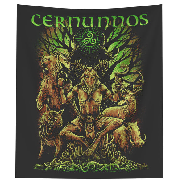 Cernunnos Celtic Pagan Mythology Wall Tapestry Art DecorWall Art