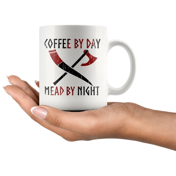 Coffee Mead Viking Horn & Axe MugDrinkware