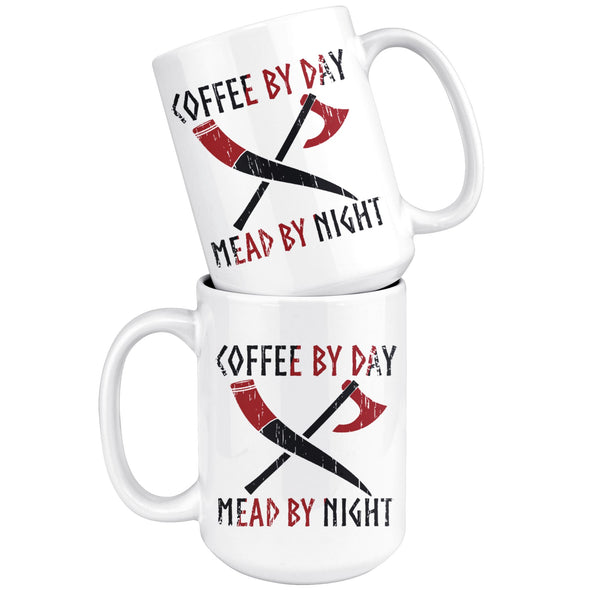 Coffee Mead Viking Horn & Axe MugDrinkware