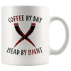 Coffee Mead Viking Horn Ceramic MugDrinkware11oz Mug