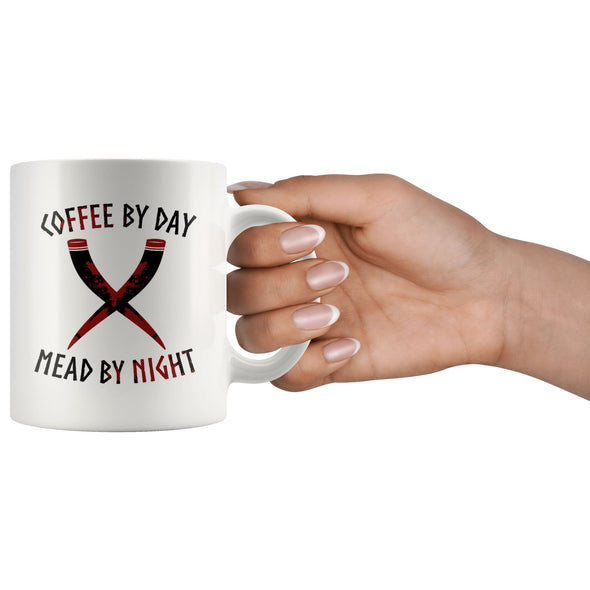 Coffee Mead Viking Horn Ceramic MugDrinkware