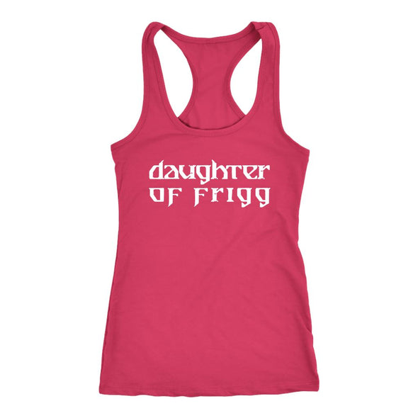 Daughter of Frigg Racerback Tank TopT-shirtNext Level Racerback TankRaspberryXS