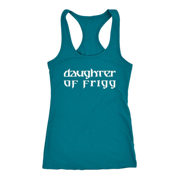 Daughter of Frigg Racerback Tank TopT-shirtNext Level Racerback TankTurquoiseXS