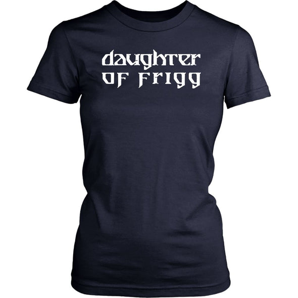 Daughter of Frigg Racerback Womens T-ShirtT-shirtDistrict Womens ShirtNavyXS