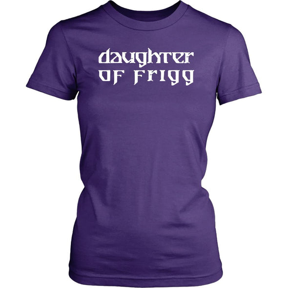 Daughter of Frigg Racerback Womens T-ShirtT-shirtDistrict Womens ShirtPurpleXS