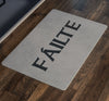 Failte Gaelic Welcome Doormat BlackDoormat