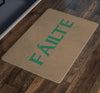 Failte Gaelic Welcome Doormat GreenDoormat