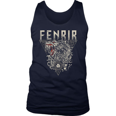 Fenrir Mens Tank TopT-shirtDistrict Mens TankNavyS