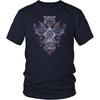 Gungnir Huginn Muninn Geri Freki T-ShirtT-shirtDistrict Unisex ShirtNavyS