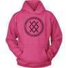 Gungnir Norse Black Viking Knotwork HoodieT-shirtUnisex HoodieSangriaS