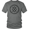 Gungnir Norse Black Viking Knotwork T-ShirtT-shirtDistrict Unisex ShirtGreyS