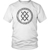 Gungnir Norse Black Viking Knotwork T-ShirtT-shirtDistrict Unisex ShirtWhiteS