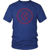 Gungnir Norse Red Viking Knotwork T-ShirtT-shirtDistrict Unisex ShirtRoyal BlueS