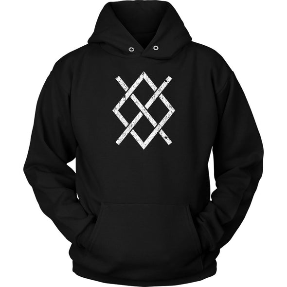 Gungnir Odin Symbol HoodieT-shirtUnisex HoodieBlackS