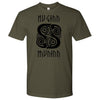 Huginn Muninn Black Raven T-ShirtT-shirtNext Level Mens ShirtMilitary GreenS