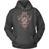 Huginn Muninn Geri Freki Gungnir HoodieT-shirtUnisex HoodieCharcoalS