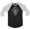 Huginn Muninn Geri Freki Gungnir Raglan ShirtT-shirtCanvas Unisex 3/4 RaglanBlack/WhiteS