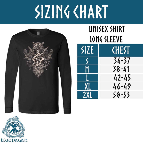 Huginn Muninn Geri Freki Long Sleeve ShirtT-shirt