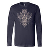 Huginn Muninn Geri Freki Long Sleeve ShirtT-shirtCanvas Long Sleeve ShirtNavyS