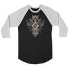 Huginn Muninn Geri Freki Raglan ShirtT-shirtCanvas Unisex 3/4 RaglanBlack/WhiteS