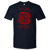 Huginn Muninn Red Raven T-Shirt DistressedT-shirtNext Level Mens ShirtNavyS