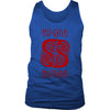 Huginn Muninn Red Raven Tank TopT-shirtDistrict Mens TankRoyal BlueS