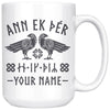 I Love You Norse Personalized Raven MugDrinkware15oz Mug