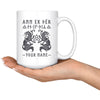 I Love You Norse Personalized Wolf MugDrinkware