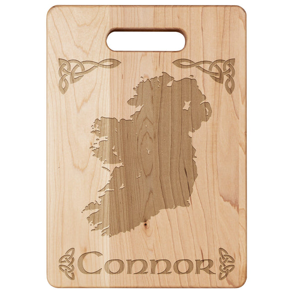 Irish Personalized Celtic Ireland Maple Wood Cutting BoardKitchenware