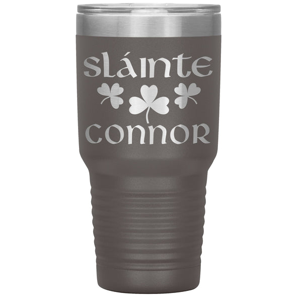 Irish Sláinte Personalized Tumbler 30ozTumblersPewter