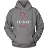 Jaws of Fenrir Ragnarök Runes HoodieT-shirtUnisex HoodieGreyS