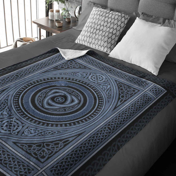 Jormungandr Ouroboros Fleece BlanketBlankets