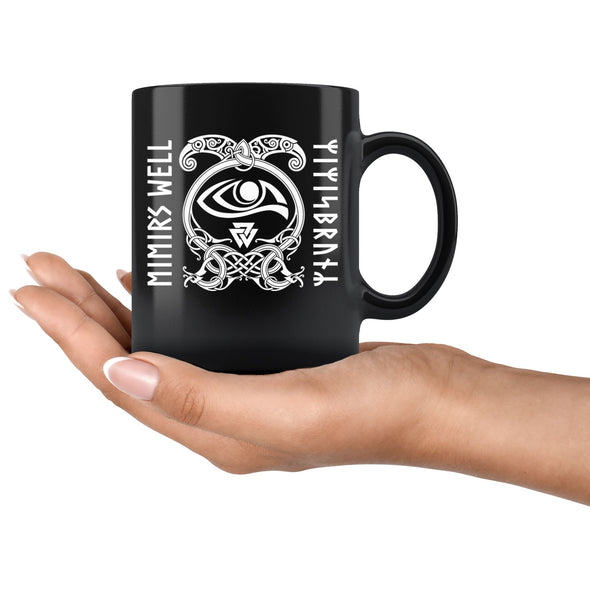 Mimirs Well Norse Black Coffee MugDrinkware