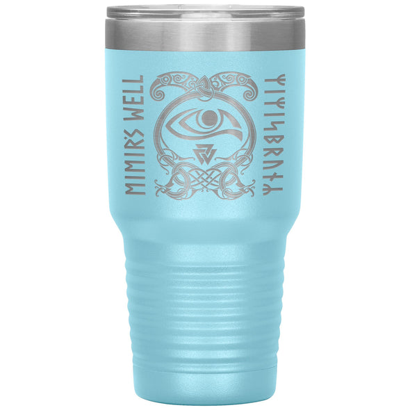 Mimir´s Well Norse Mythology Tumbler 30ozTumblersLight Blue