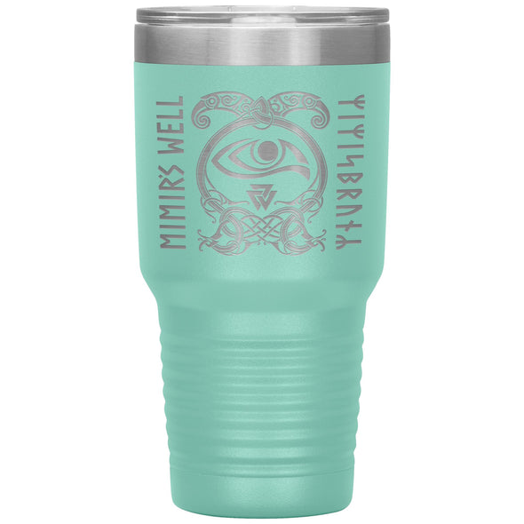 Mimir´s Well Norse Mythology Tumbler 30ozTumblersTeal