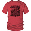 Mjölnir Thors Raven Hammer ShirtT-shirtDistrict Unisex ShirtHeather RedS