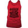 Mjölnir Thors Raven Hammer Tank TopT-shirtDistrict Mens TankRedS