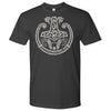 Mjolnir Viking Torc T-Shirt DistressedT-shirtNext Level Mens ShirtHeavy MetalS