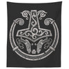 Mjolnir Viking Torc Wall Tapestry DistressedTapestries60" x 50"