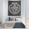 Mjolnir Viking Torc Wall TapestryTapestries