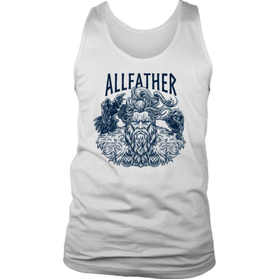 Norse Allfather Odin Mens Tank TopT-shirtDistrict Mens TankWhiteS