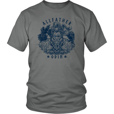 Norse Allfather Odin T-ShirtT-shirtDistrict Unisex ShirtGreyS