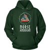 Norse American Valknut Runes HoodieT-shirtUnisex HoodieDark GreenS