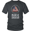 Norse American Valknut Runes T-ShirtT-shirtDistrict Unisex ShirtCharcoalS