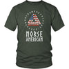Norse American Valknut Runes T-ShirtT-shirtDistrict Unisex ShirtOliveS