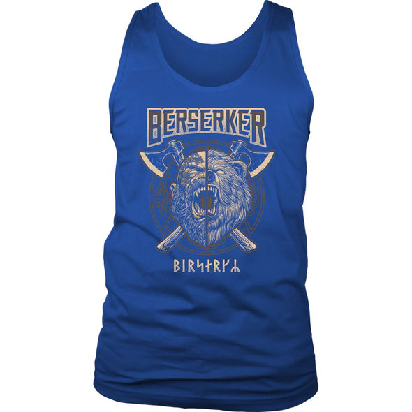 Norse Berserker Viking Mens Tank TopT-shirtDistrict Mens TankRoyal BlueS