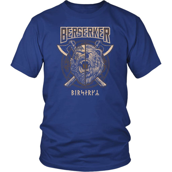 Norse Berserker Viking T-ShirtT-shirtDistrict Unisex ShirtRoyal BlueS